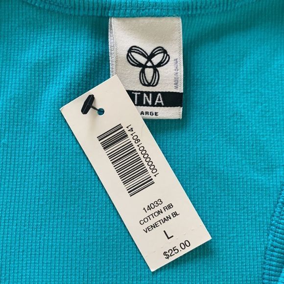 TNA Cotton Ribbed Racer Back Tank - Picture 6 of 6